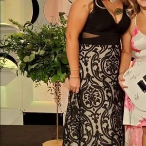 Gorgeous hi-low dress!